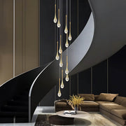 Sequoia Beam Crystal Chandelier — gallery image 2