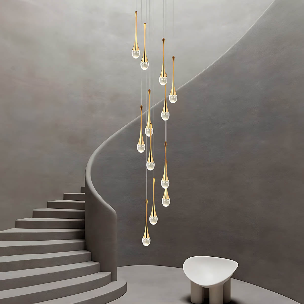 Sequoia Beam Crystal Chandelier — gallery image 6