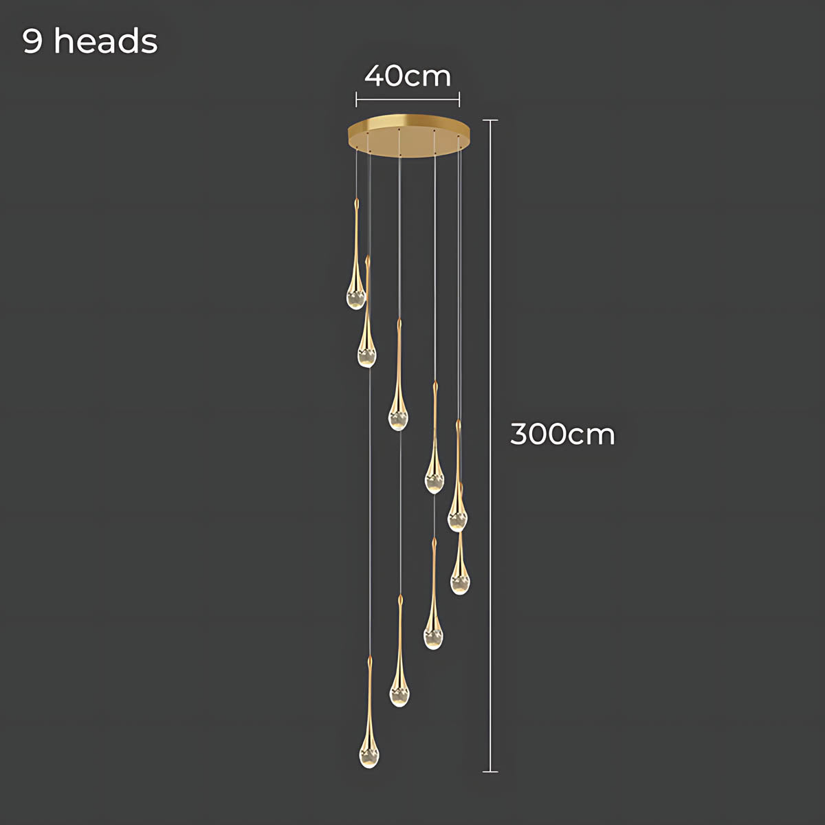 Sequoia Beam Crystal Chandelier — gallery image 14