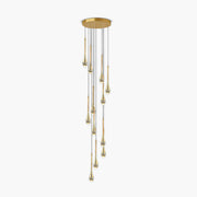 Sequoia Beam Crystal Chandelier — gallery image 1