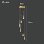 Sequoia Beam Crystal Chandelier — gallery image 13