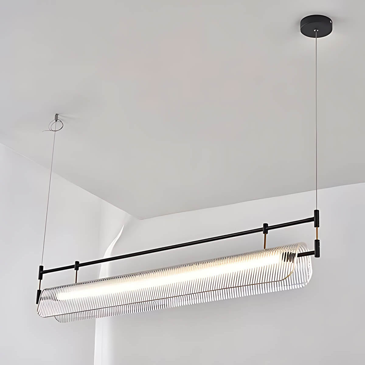 Clover Beam Acrylic Pendant Light — gallery image 6