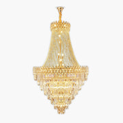 Hazel Beam Crystal Chandelier — gallery image 1