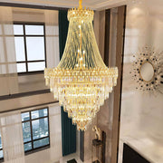 Hazel Beam Crystal Chandelier — gallery image 2