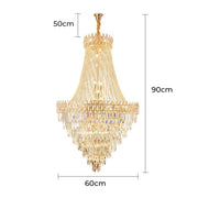 Hazel Beam Crystal Chandelier — gallery image 13