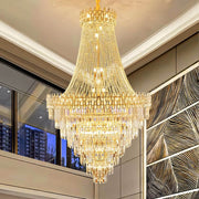 Hazel Beam Crystal Chandelier — gallery image 3