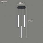 Lindenwood Beam Aluminum Chandelier — gallery image 14