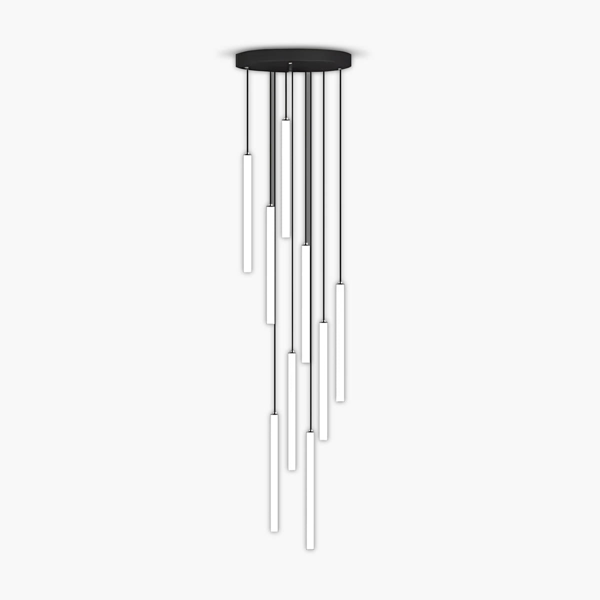 Lindenwood Beam Aluminum Chandelier — gallery image 1