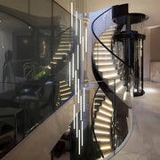 Lindenwood Beam Aluminum Chandelier — gallery image 5