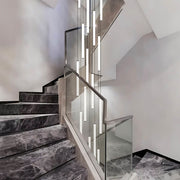 Lindenwood Beam Aluminum Chandelier — gallery image 11