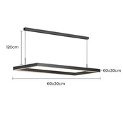 Thistle Beam Acrylic Linear Chandelier — gallery image 14