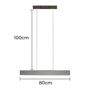 Thistle Beam Acrylic Linear Chandelier — gallery image 11