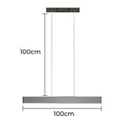Thistle Beam Acrylic Linear Chandelier — gallery image 12