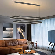 Thistle Beam Acrylic Linear Chandelier — gallery image 6