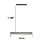 Thistle Beam Acrylic Linear Chandelier — gallery image 10