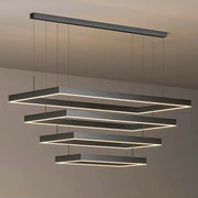 Thistle Beam Acrylic Linear Chandelier — gallery image 5