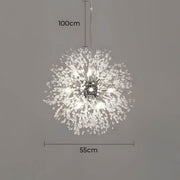 Fennel Beam Crystal Chandelier — gallery image 12