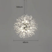 Fennel Beam Crystal Chandelier — gallery image 8