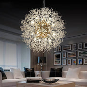 Fennel Beam Crystal Chandelier — gallery image 2