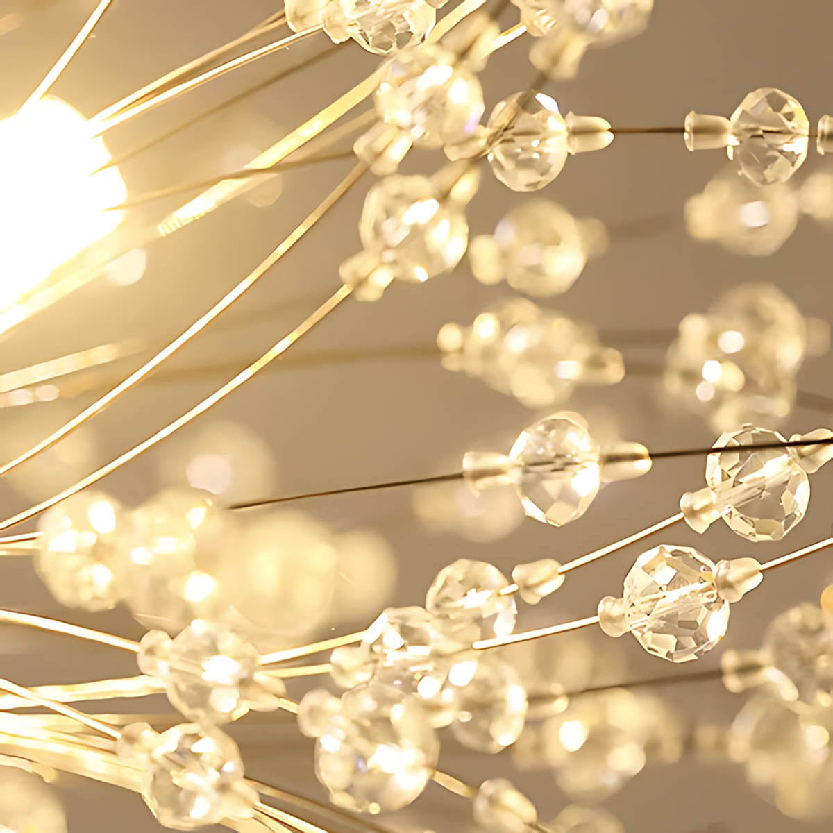 Fennel Beam Crystal Chandelier — gallery image 6