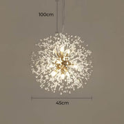 Fennel Beam Crystal Chandelier — gallery image 9