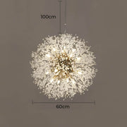 Fennel Beam Crystal Chandelier — gallery image 15
