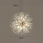 Fennel Beam Crystal Chandelier — gallery image 13