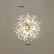 Fennel Beam Crystal Chandelier — gallery image 11