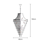 Haddon Beam Crystal Chandelier — gallery image 13