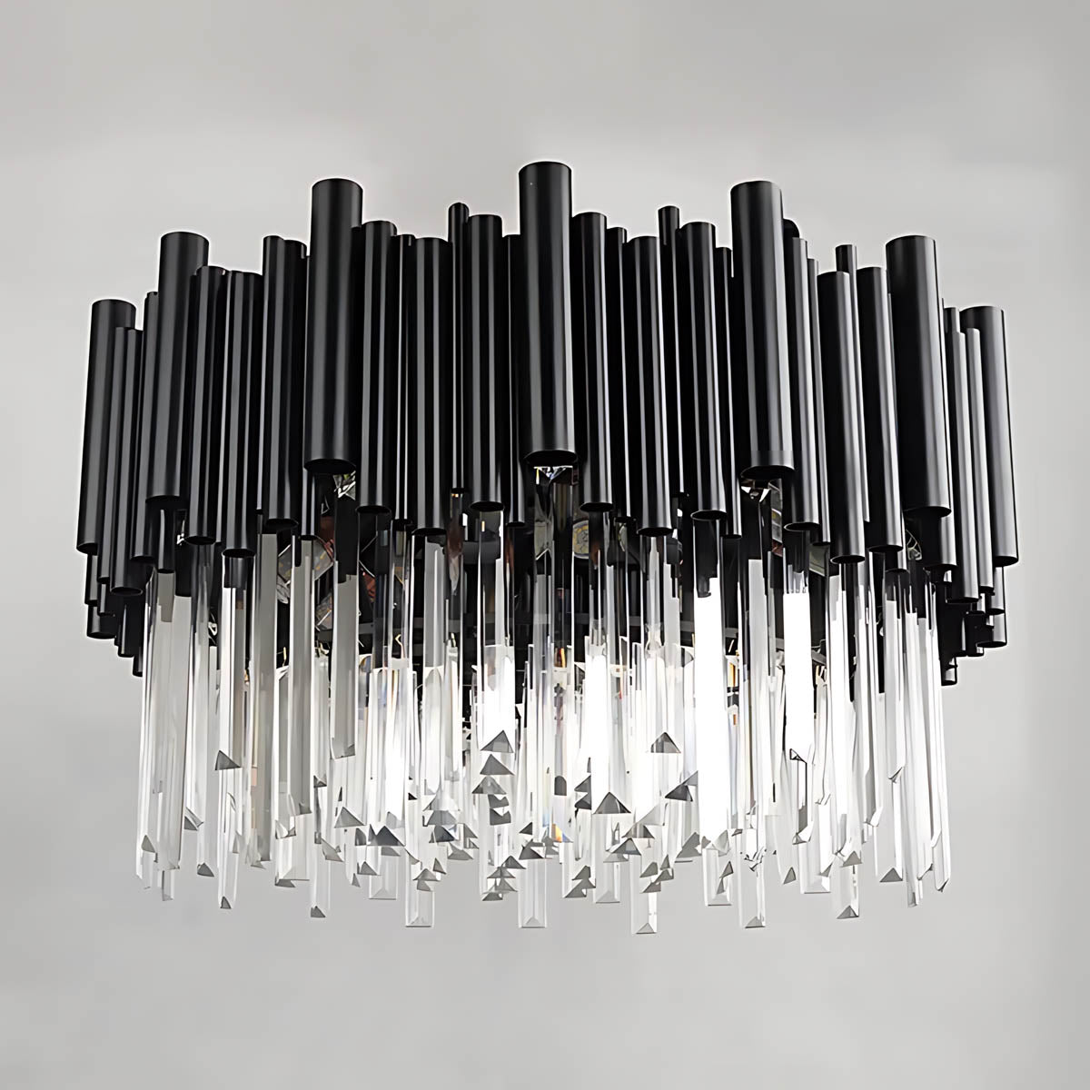 Briarwood Beam Crystal Chandelier — gallery image 7