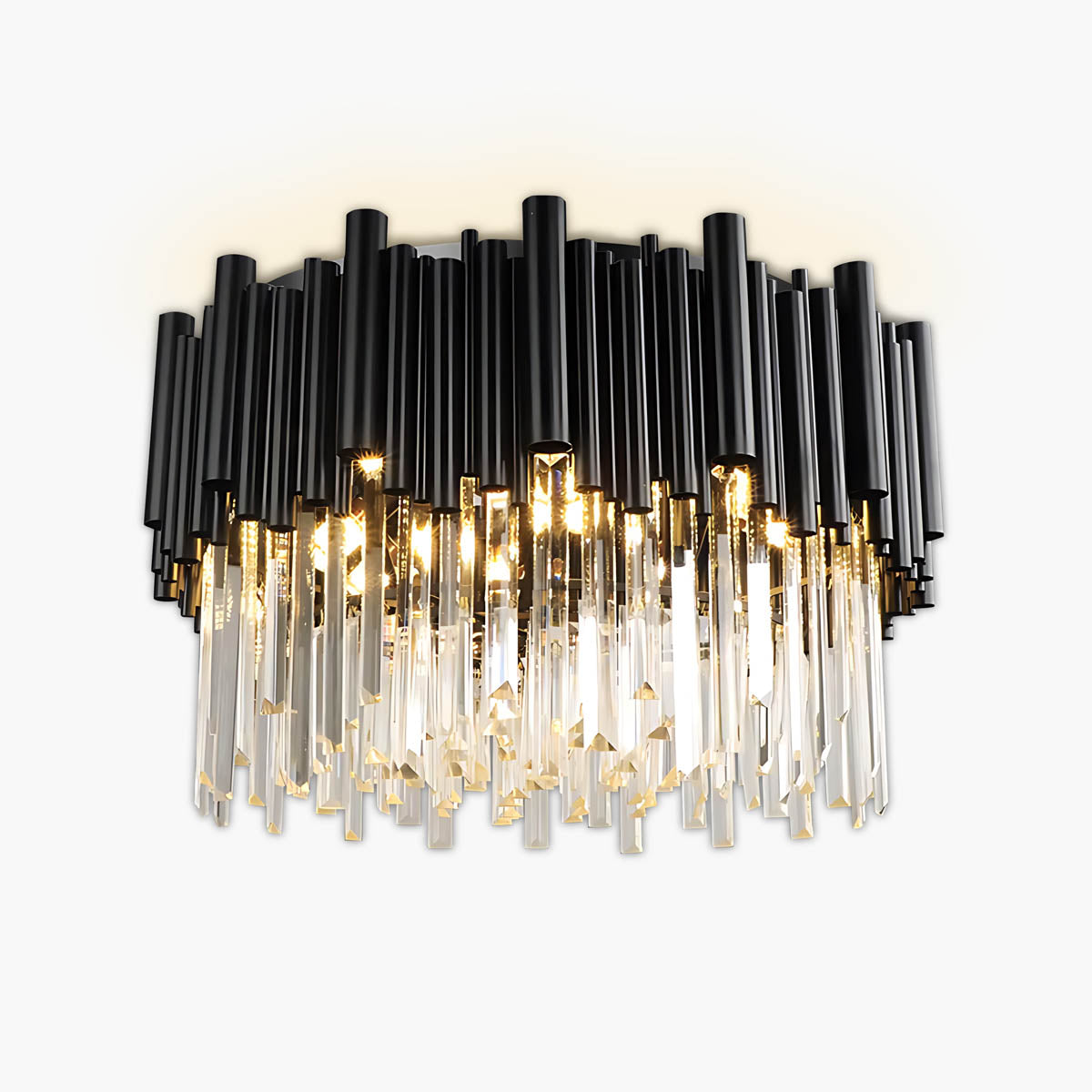 Briarwood Beam Crystal Chandelier — gallery image 1