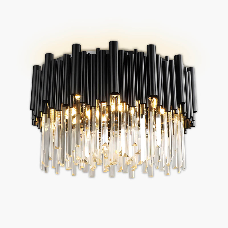 Briarwood Beam Crystal Chandelier — gallery image 1