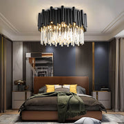 Briarwood Beam Crystal Chandelier — gallery image 5