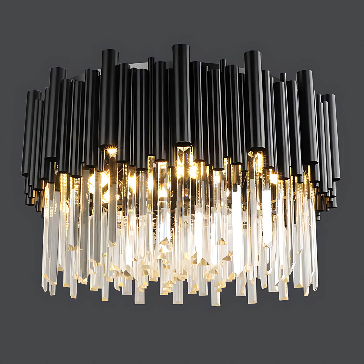 Briarwood Beam Crystal Chandelier — gallery image 6