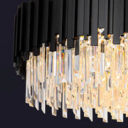 Briarwood Beam Crystal Chandelier — gallery image 8