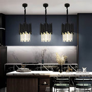Chestnut Beam Crystal Chandelier — gallery image 10