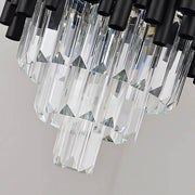 Chestnut Beam Crystal Chandelier — gallery image 13
