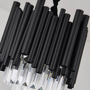 Chestnut Beam Crystal Chandelier — gallery image 11