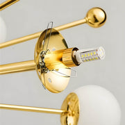 Oakley Beam Glass Chandelier — gallery image 12