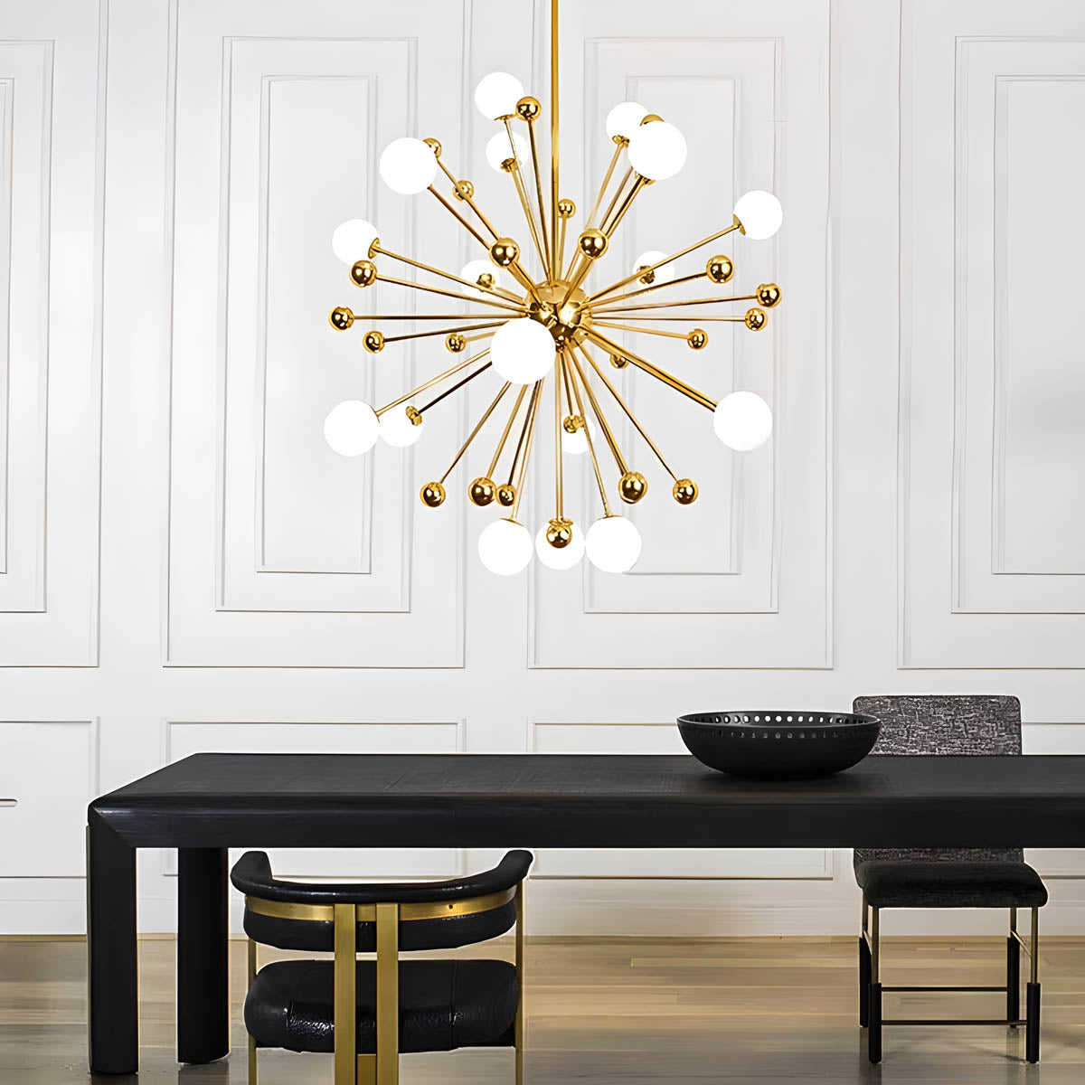 Oakley Beam Glass Chandelier — gallery image 10