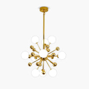 Oakley Beam Glass Chandelier — gallery image 1