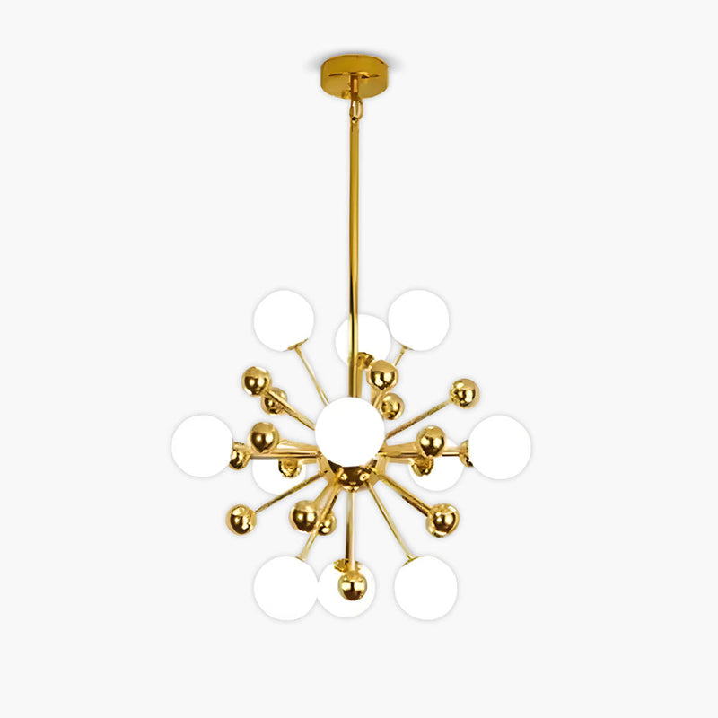 Oakley Beam Glass Chandelier — gallery image 1