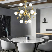 Oakley Beam Glass Chandelier — gallery image 5