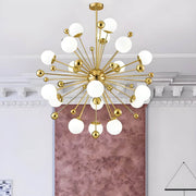 Oakley Beam Glass Chandelier — gallery image 2