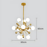 Oakley Beam Glass Chandelier — gallery image 15