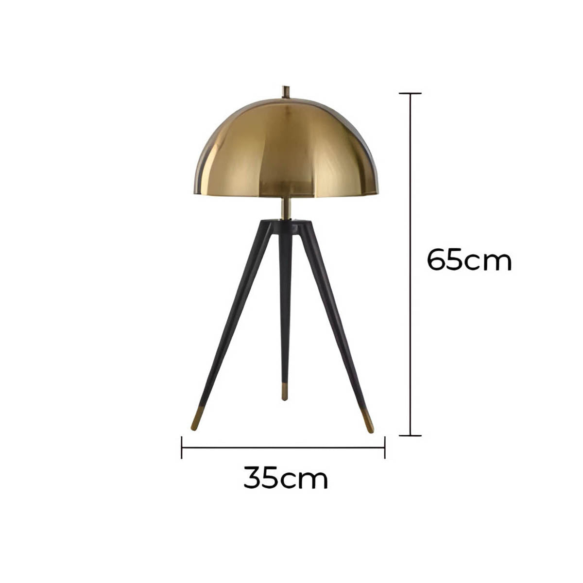 Hawick Beam Stainless Steel Dome Floor Lamp — gallery image 13
