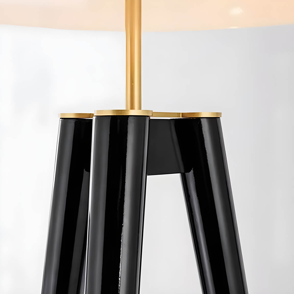 Hawick Beam Stainless Steel Dome Floor Lamp — gallery image 12