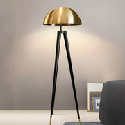Hawick Beam Stainless Steel Dome Floor Lamp — gallery image 7
