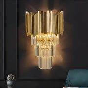 Waverley Beam Crystal Wall Sconce — gallery image 7