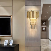 Waverley Beam Crystal Wall Sconce — gallery image 3
